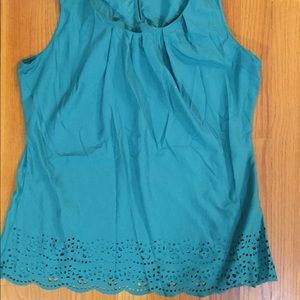 Banana Republic blue/green blouse
